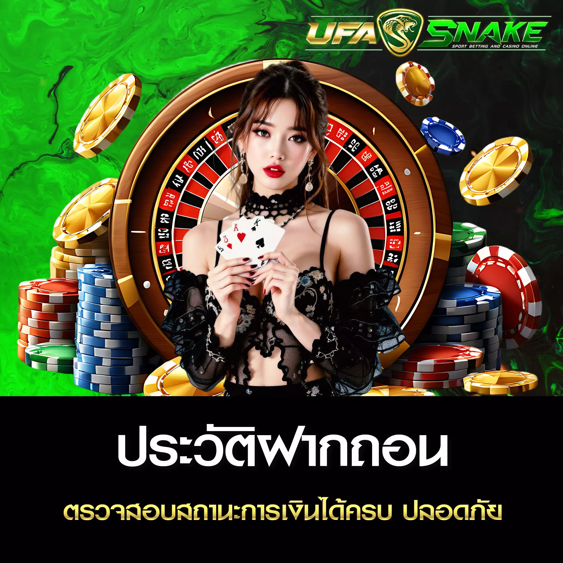ตรวจสอบประวัติฝากถอน UFASNAKE